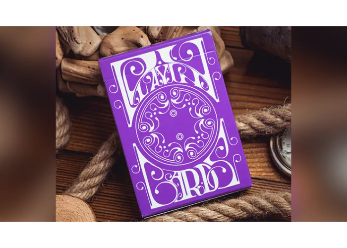 Smoke & Mirrors V9, Purple (Standard) Edition Playing Cards by Dan & Dave