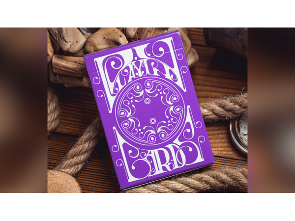 Smoke & Mirrors V9, Purple (Standard) Edition Playing Cards by Dan & Dave