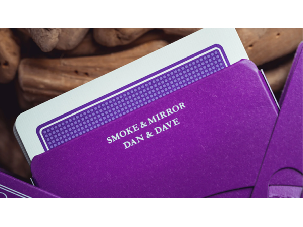 Smoke & Mirrors V9, Purple (Standard) Edition Playing Cards by Dan & Dave