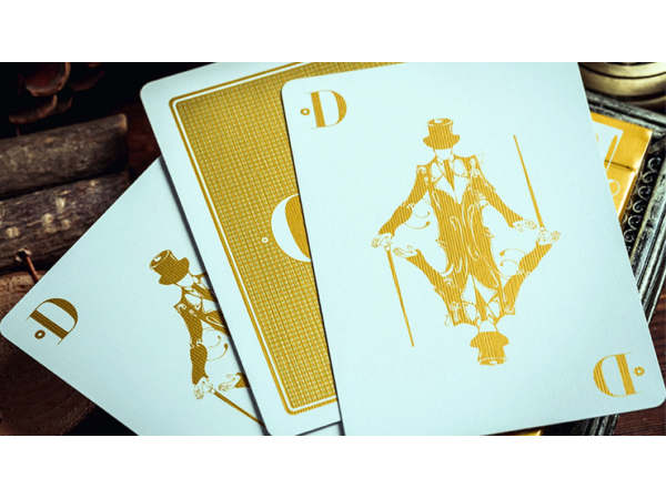 Smoke & Mirrors V9, Gold (Standard) Edition Playing Cards by Dan & Dave