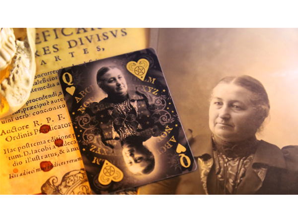 Divination (Black) Playing Cards by Midnight Cards