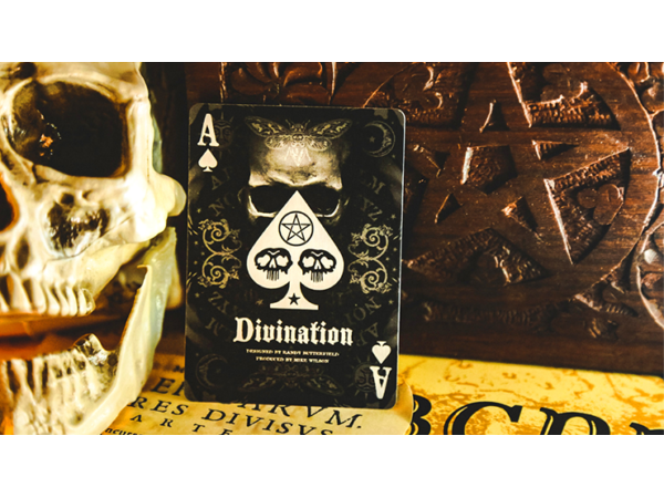 Divination (Black) Playing Cards by Midnight Cards
