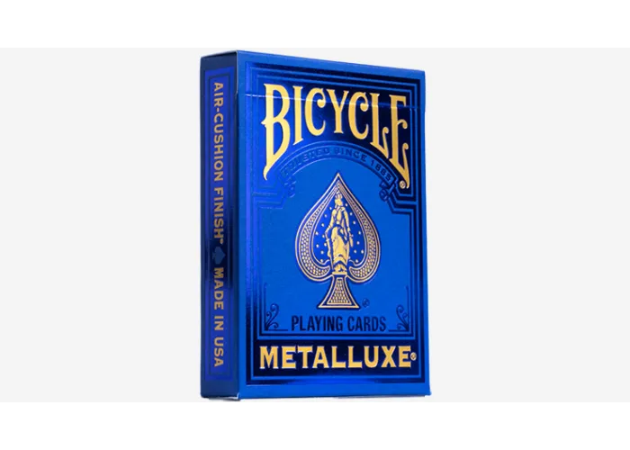 Bicycle Metalluxe Blue Playing Cards by US Playing Card Co.