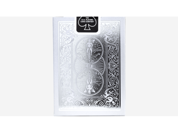 Bicycle Metalluxe Silver Playing Cards by US Playing Card Co.