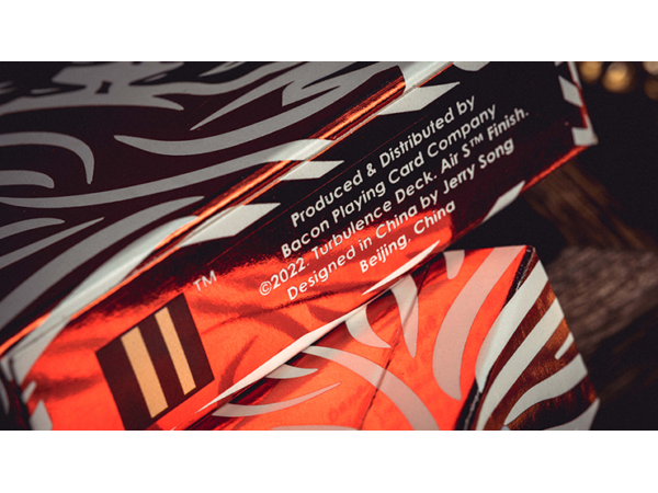 Turbulence (Year of the Tiger) Playing Cards