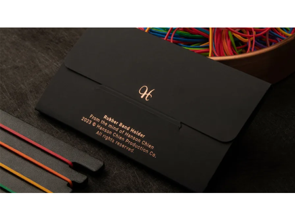 Rubber Band Holder (Gimmick and Online Instructions) by Hanson Chien