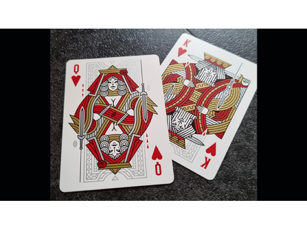 Damokles Adamas Playing Cards by Giovanni Meroni