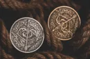 BOW AND ARROW COIN GOLD (Gimmick and Online Instructions) by Bacon Magic – Image 4