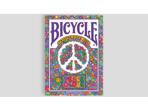 Bicycle Peace & Love Playing Cards by Collectable Playing Cards