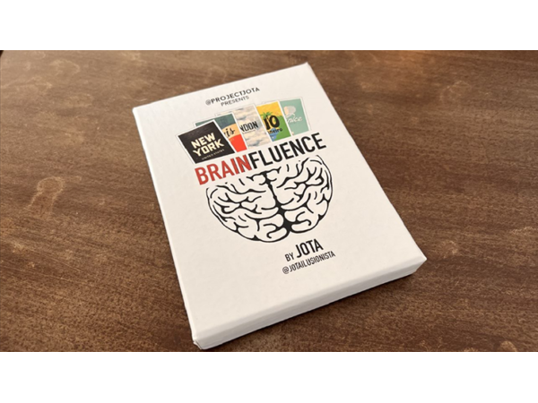 BRAINFLUENCE (Gimmick and Online Instructions) by JOTA