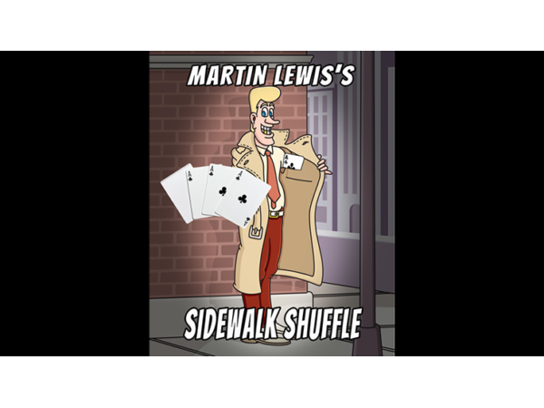 Sidewalk Shuffle POKER SIZE by Martin Lewis