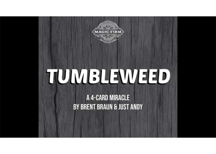 Tumbleweed (Gimmicks and Online Instructions) by Brent Braun and Andy Glass