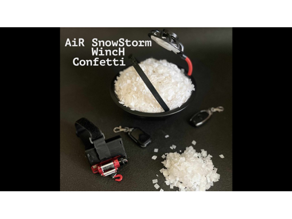 AiR SnowStorm with Winch and Confetti (Gimmick and Online Instructions) by Victor Voitko