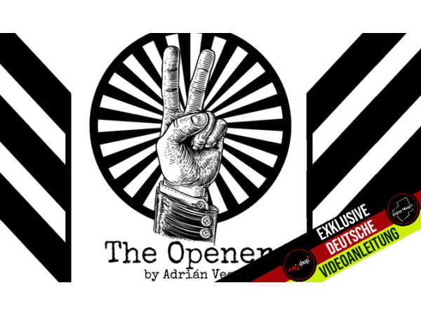 THE OPENER RED (Gimmicks and Online Instructions) by Adrian Vega