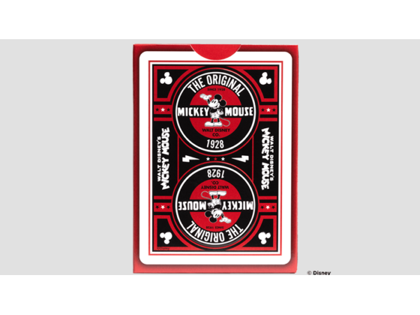 Bicycle Disney Classic Mickey Mouse (Red)  by US Playing Card Co.