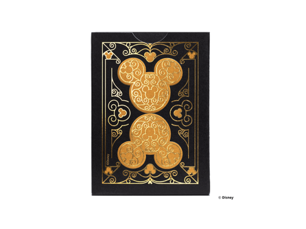 Bicycle Disney Mickey Mouse (Black and Gold) by US Playing Card Co.