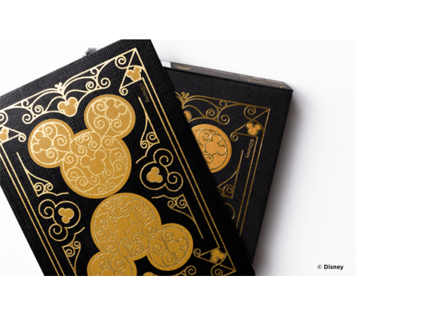 Bicycle Disney Mickey Mouse (Black and Gold) by US Playing Card Co.