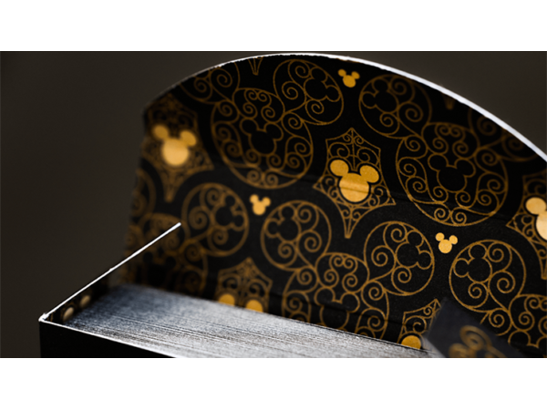 Bicycle Disney Mickey Mouse (Black and Gold) by US Playing Card Co.