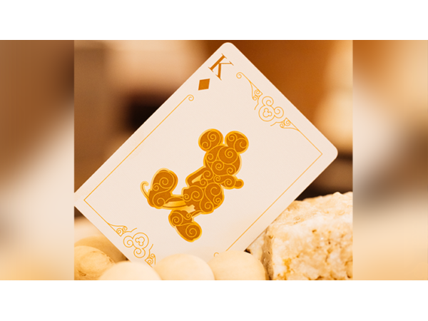 Bicycle Disney Mickey Mouse (Black and Gold) by US Playing Card Co.