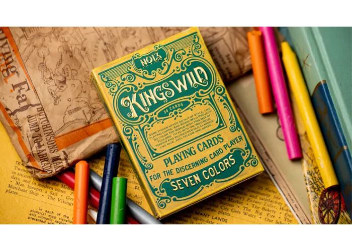 Crayon Playing Cards by Kings Wild Project