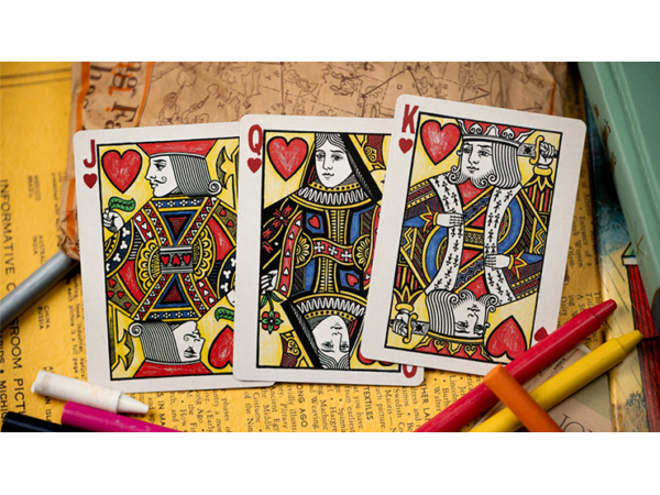 Crayon Playing Cards by Kings Wild Project