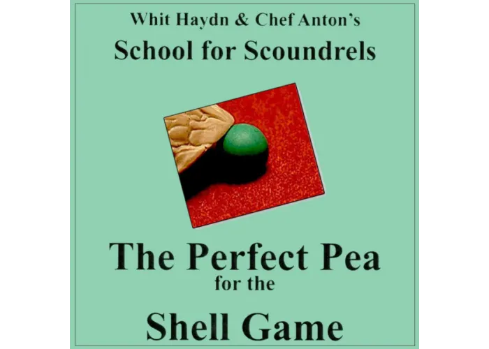 The Perfect Pea for the Shell Game (White)