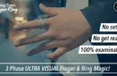 Hanson Chien Presents Crazy Sam's Finger Ring BLACK / LARGE (Gimmick and Online Instructions) by Sam Huang – Bild 2