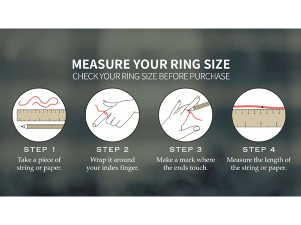 Hanson Chien Presents Crazy Sam's Finger Ring SILVER / MEDIUM (Gimmick and Online Instructions) by Sam Huang