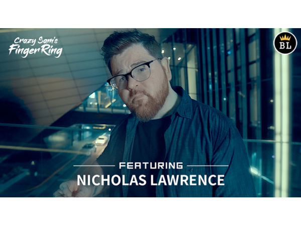 Hanson Chien Presents Crazy Sam's Finger Ring SILVER / SMALL (Gimmick and Online Instructions) by Sam Huang