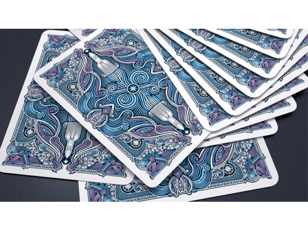 Escape Velocity (Blue) Playing Cards