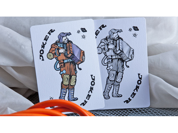 Escape Velocity (Blue) Playing Cards