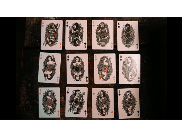 Maidens Cold Foil Playing Cards