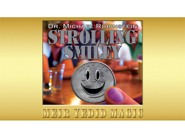 Strolling Smiley (Gimmicks and Online Instructions) by Dr. Michael Rubinstein