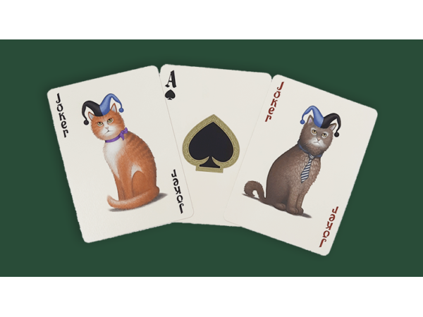 Bicycle Poker Cats Playing Cards