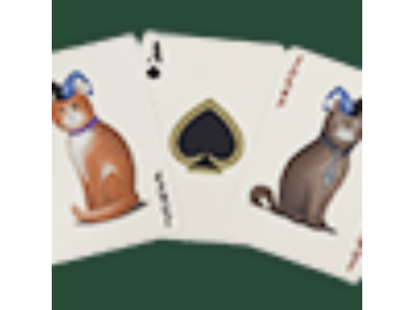 Bicycle Poker Cats Playing Cards