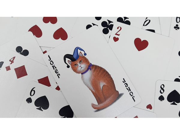 Bicycle Poker Cats Playing Cards