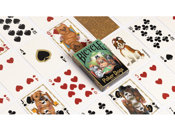 Bicycle Poker Dogs Playing Cards