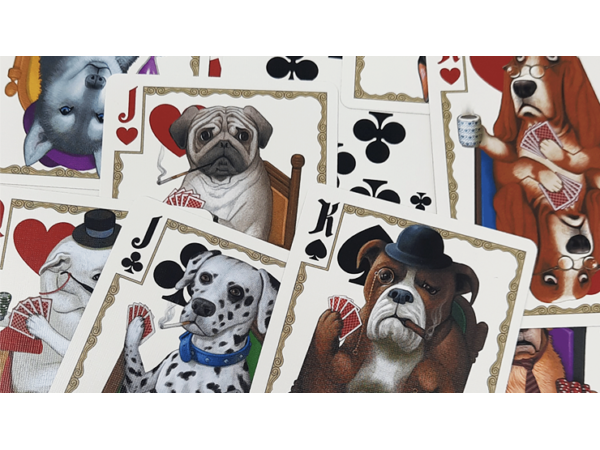Bicycle Poker Dogs Playing Cards