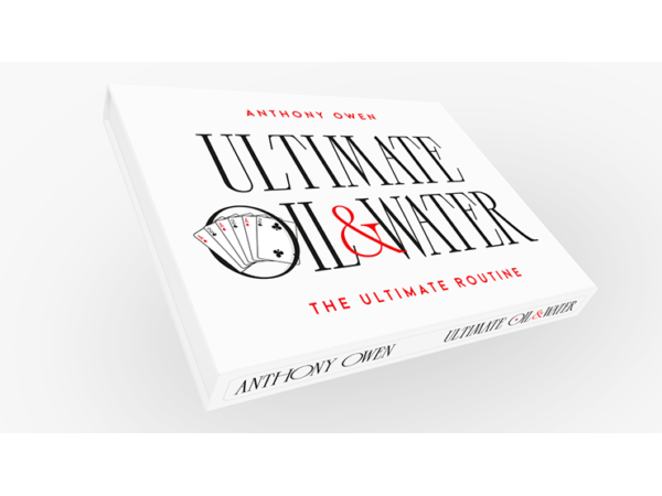 Ultimate Oil and Water (Gimmicks, Online Instructions and Special Cards) by Anthony Owen