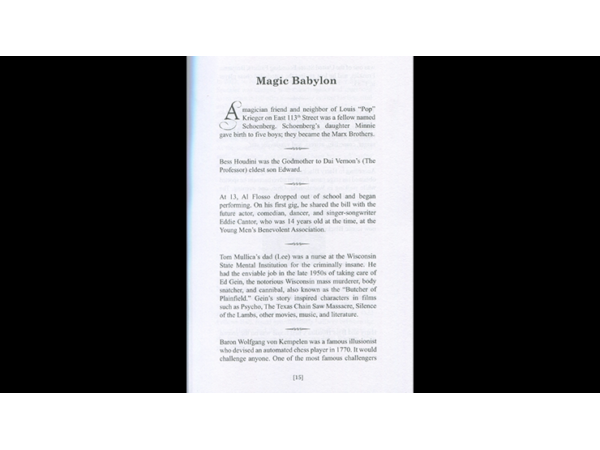 Magic Babylon by Joe Hernandez - Book