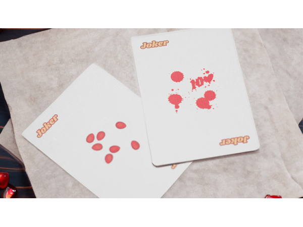 Palmegranate (Red and Yellow Set) Playing Cards by OPC