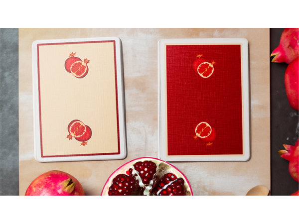 Palmegranate (Red and Yellow Set) Playing Cards by OPC