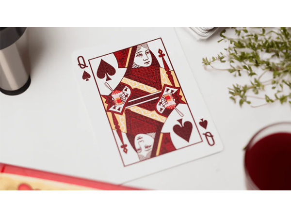 Palmegranate (Red and Yellow Set) Playing Cards by OPC