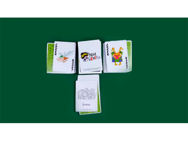 Fontaine Nickelodeon: Monsters Playing Cards