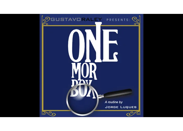 ONE MORE BOX BLUE (Gimmicks and Online Instructions) by Gustavo Raley