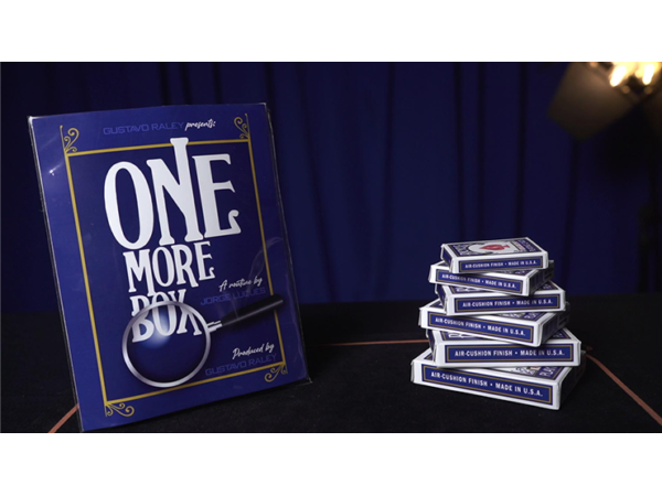 ONE MORE BOX BLUE (Gimmicks and Online Instructions) by Gustavo Raley
