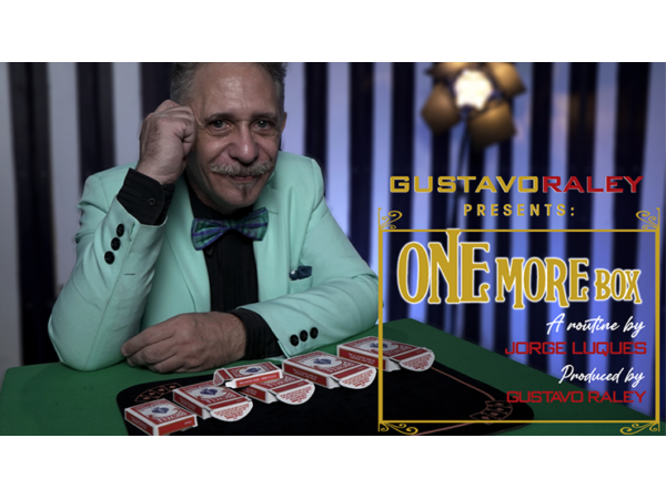 ONE MORE BOX BLUE (Gimmicks and Online Instructions) by Gustavo Raley