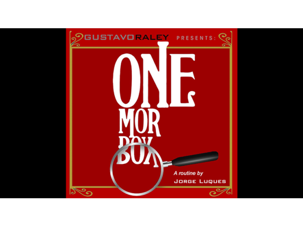 ONE MORE BOX RED (Gimmicks and Online Instructions) by Gustavo Raley