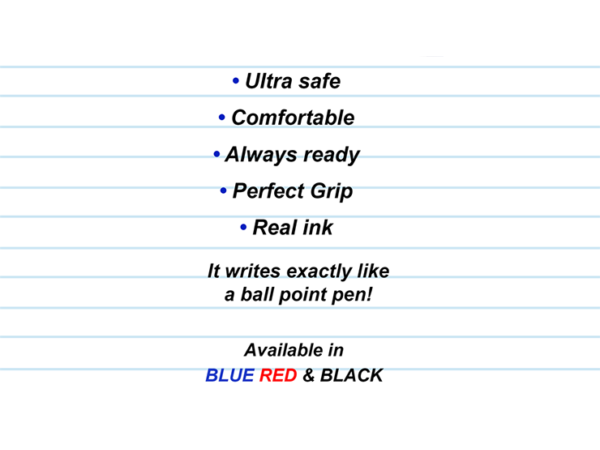 PEN WRITER Blue (Gimmicks and Online Instructions) by Vernet Magic