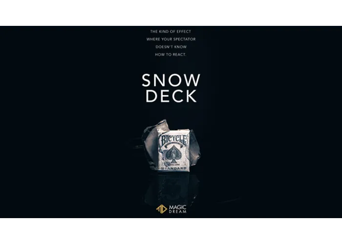 SNOW DECK By Yoan TANUJI & Magic Dream (Gimmicks and Online Instructions) - Trick